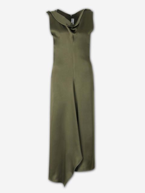 Victoria Beckham DRAPED MIDI DRESS