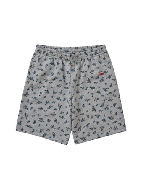 Supreme Supreme Small Box Sweatshort (FW23) Flowers