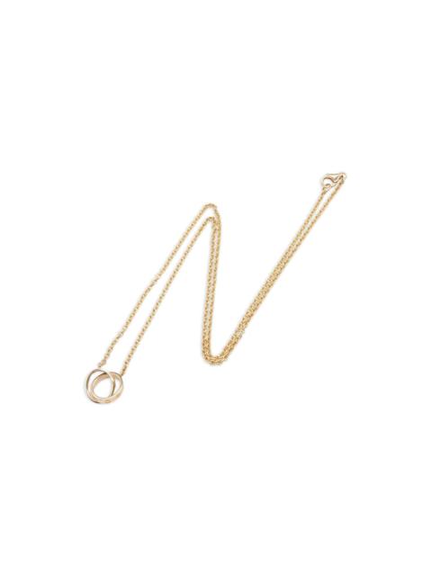 Cartier 18K rose gold Baby Love necklace