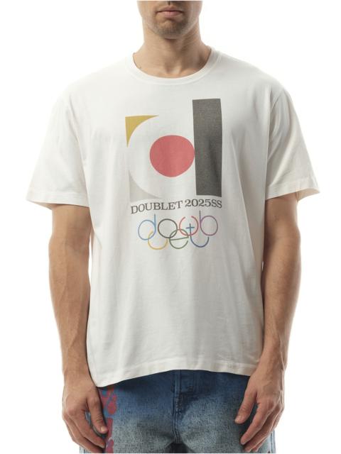 doublet Doublet 2025SS Logo T-Shirt in White