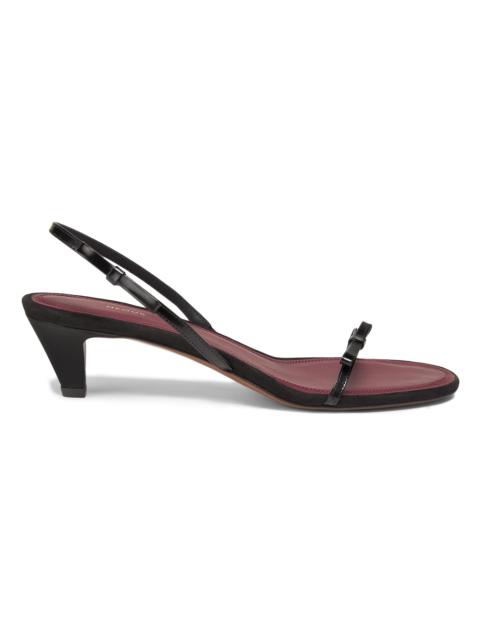 NEOUS Women's Diwo 40MM Patent Leather Slingback Sandals - Black