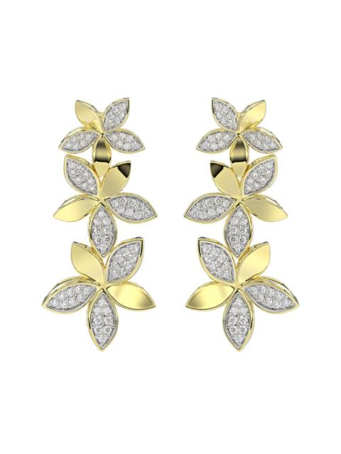 Marchesa WILD FLOWER YELLOW GOLD EARRINGS