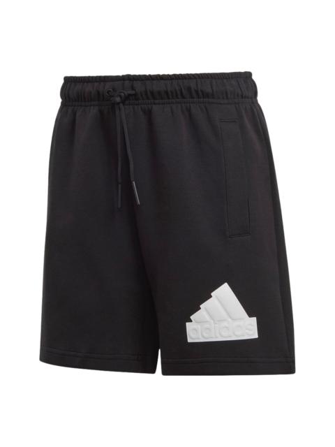 adidas (WMNS) adidas Future Icons Badge of Sport Shorts Asia Sizing 'Black' HT4711