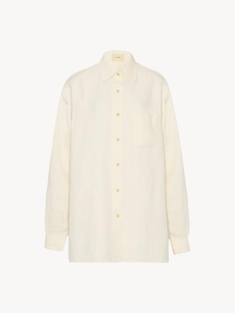 The Row Nesson Shirt in Linen