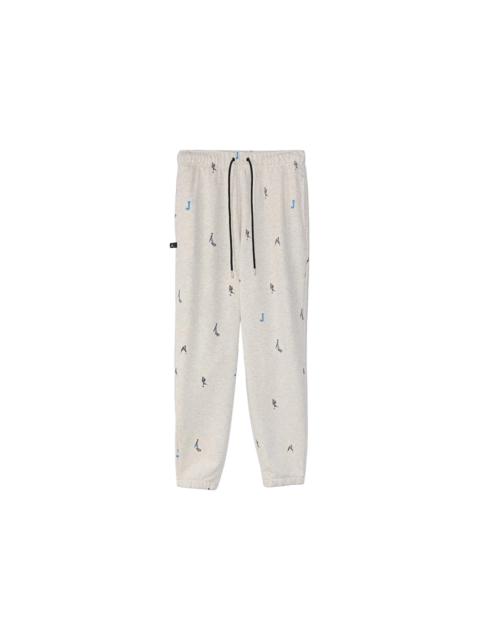 Jordan Jordan Essential Print Fleece Pants Oatmeal Heather