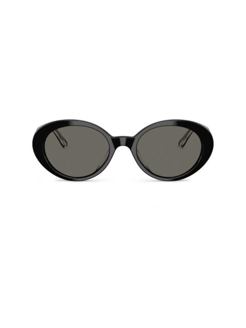 Oliver Peoples oval-frame sunglasses