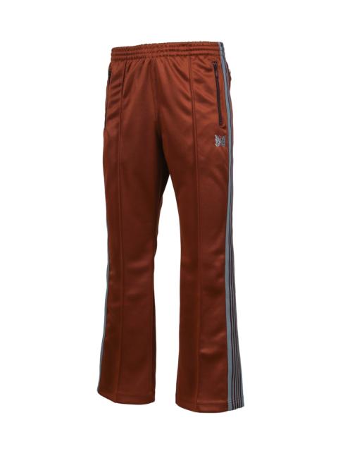 NEEDLES BOOT-CUT TRACK PANT - POLY SMOOTH / RUST