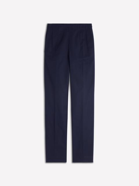 BODEN Slim Leg Cotton Pants-Navy