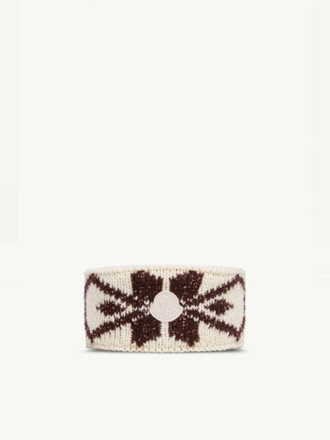 Moncler Jacquard Knit Headband