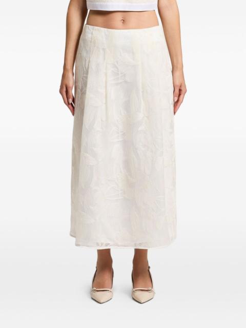 PESERICO floral print skirt