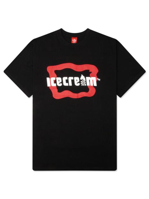 ICECREAM ROOT BEER S/S TEE - BLACK
