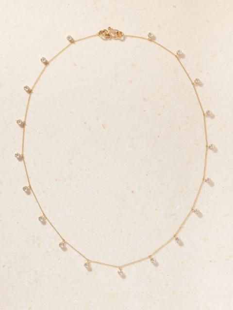 SOPHIE BILLE BRAHE Lou Of The Valley 18-karat Recycled Gold Diamond Necklace