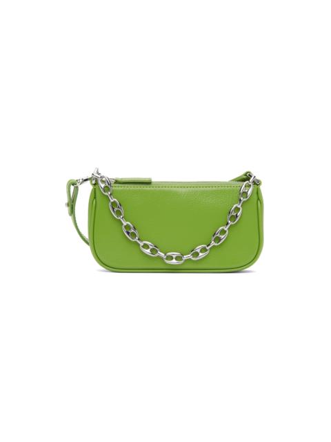 BY FAR Green Grained Rachel Mini Bag