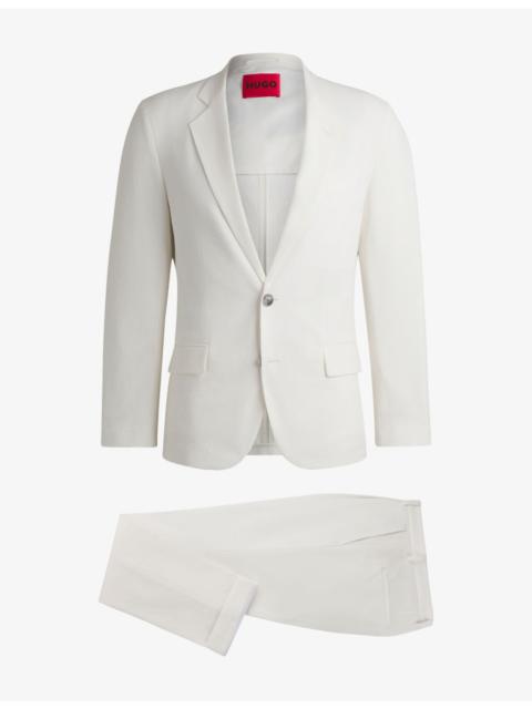 HUGO Slim-Fit Single-Breasted Woven Suit
