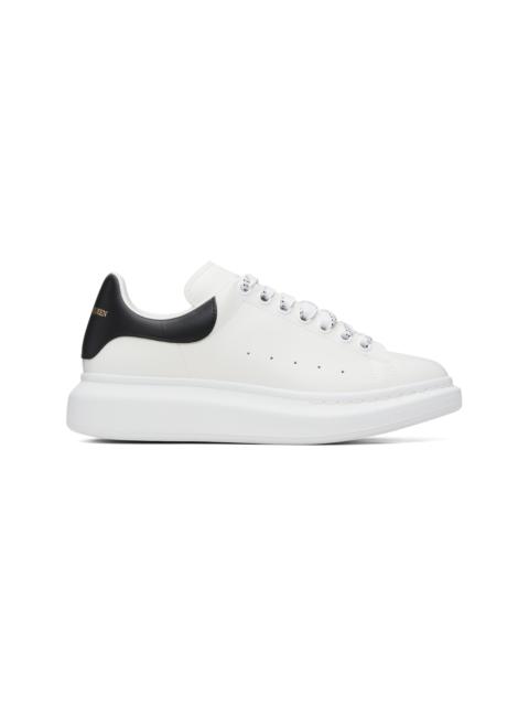 Alexander McQueen White & Black Oversized Sneakers