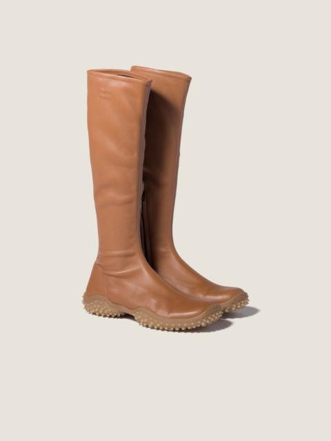 Miu Miu Stretch nappa leather boots