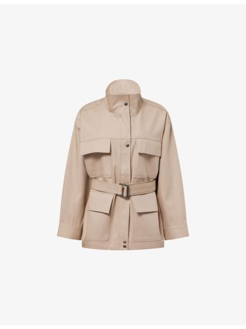 ANINE BING Odin Flap-Pocket Cotton Jackets