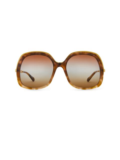 Chloé Aly Square Sunglasses