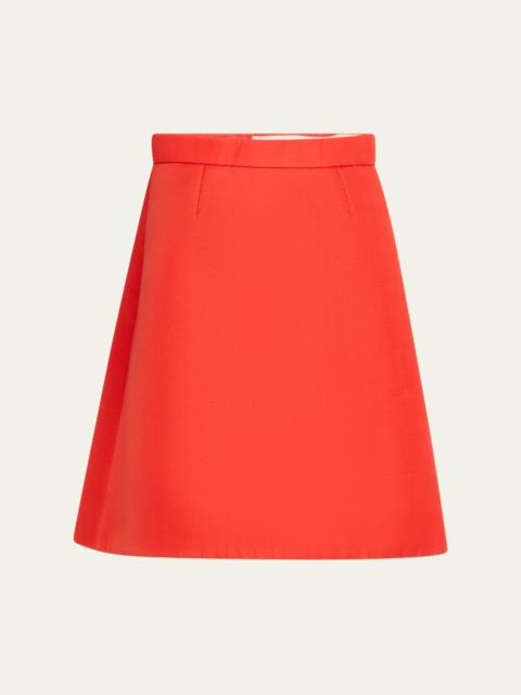 Marc Jacobs Aline Silk-Blend Skirt