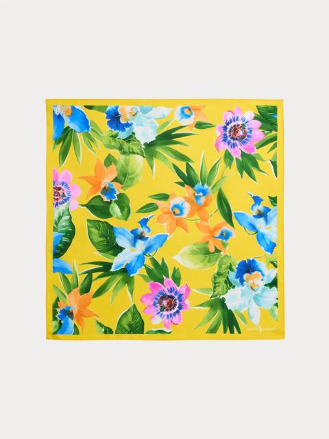 Polo Ralph Lauren Floral Silk Habotai Bandanna
