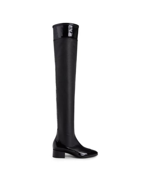 Loewe Stretch thigh boot 40 in lambskin and calfskin