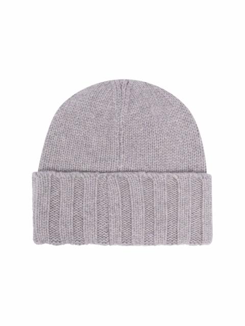 EMPORIO ARMANI cashmere beanie hat