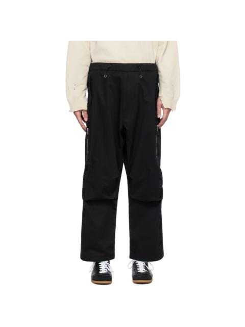 RANDOM IDENTITIES Black Berlin Baggies Cargo Pants