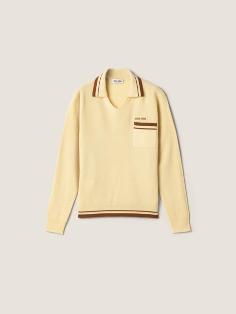 Miu Miu Cashmere V-neck sweater