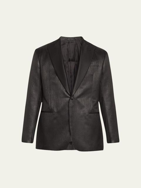 GIORGIO ARMANI Men's Tonal Jacquard Dinner Jacket