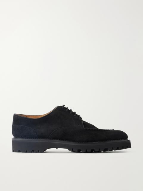 John Lobb Land Suede Derby Shoes