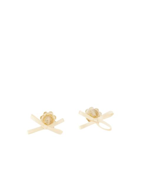 Simone Rocha bow earrings