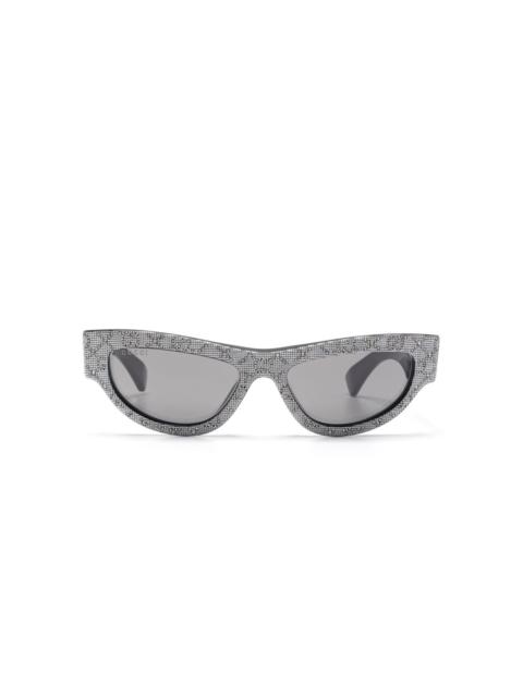 GUCCI cat-eye frame sunglasses