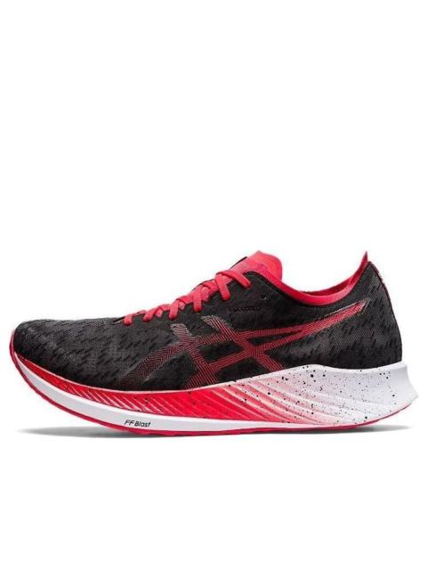 Asics 사이트맵 마술 속도 운영하는 신발 ' 까만 전기 빨강' 1011B432-001