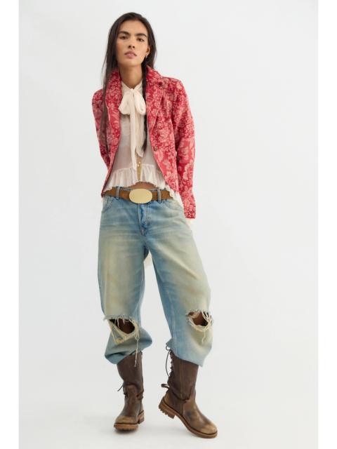 FREE PEOPLE Whip Smart Jacquard Blazer
