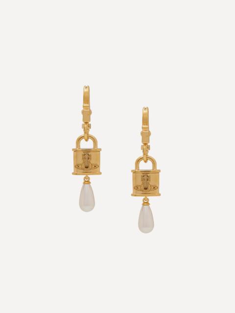 Vivienne Westwood Gold-Tone Celestia Drop Earrings