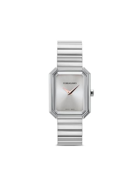 FERRAGAMO Crystal Tank 33.5mm
