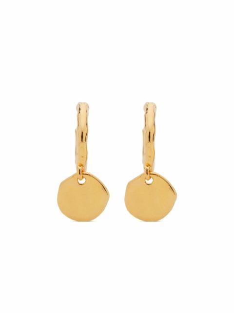 MONICA VINADER mini Siren Muse mini huggie drop earrings