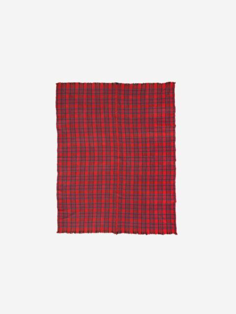 The Elder Statesman TARTAN WOVEN THROW