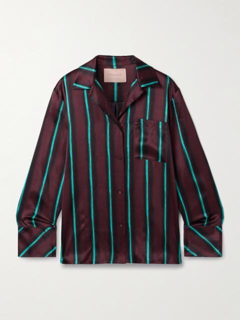 Roksanda Delan Printed Silk-satin Shirt