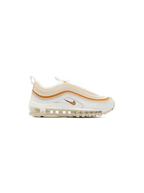 Nike Off-White & Orange Air Max 97 Sneakers