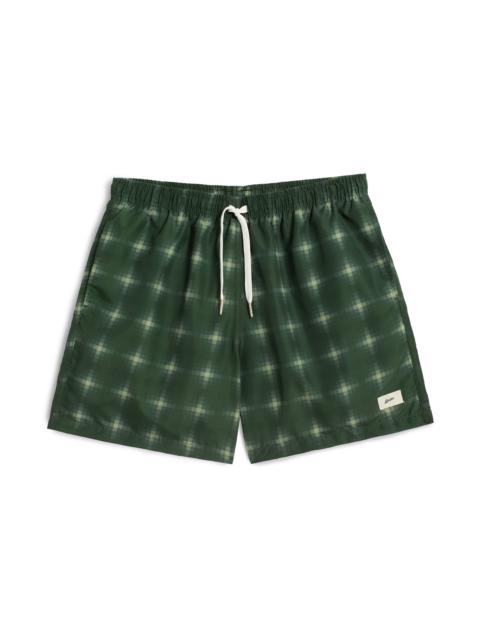 Bather Juniper Digi Plaid Swim Trunk