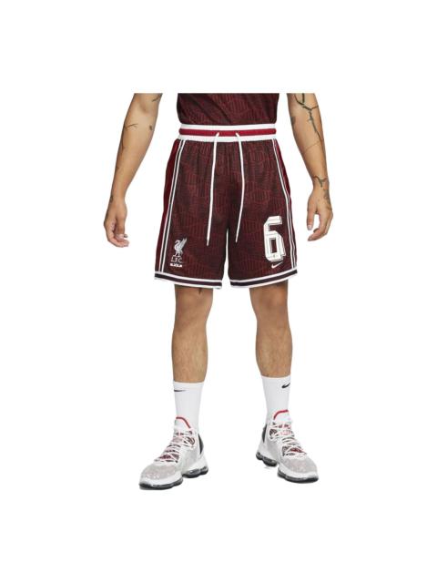 Nike Nike LeBron x Liverpool F.C. DNA+ 8" Basketball Shorts 'Burgundy' DX0144-652