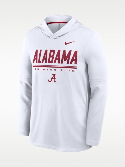 Nike Alabama Sideline Men's Nike Dri-FIT College Long-Sleeve Hooded Top