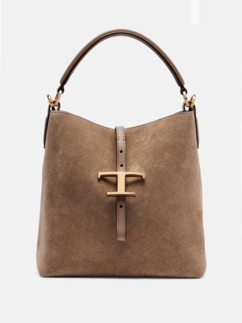 Tod's T Timeless suede tote bag