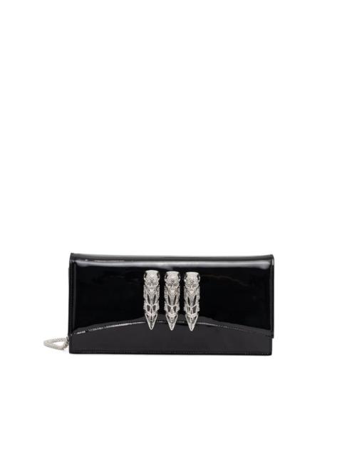 PHILIPP PLEIN skull-motif clutch bag