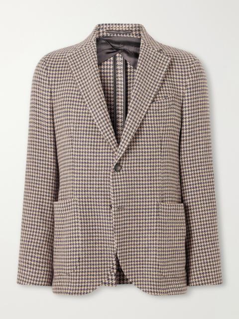 SLOWEAR Incotex Houndstooth Virgin Wool Blazer