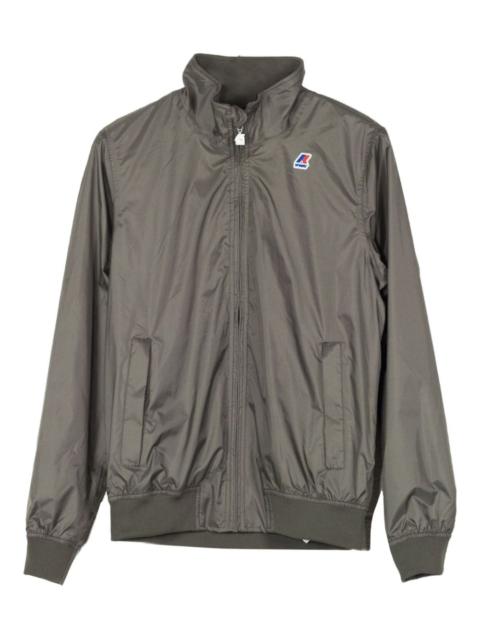 K-WAY zip-up bomber jacket