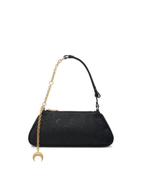 Marine Serre moon-embossed chain shoulder bag
