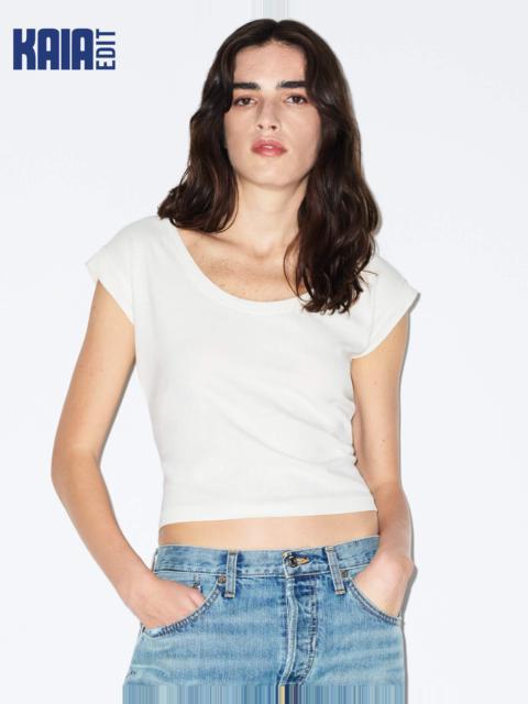 RE/DONE Frankie Tee - Vintage White