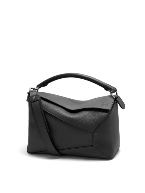 Loewe Large Puzzle bag in grained calfskin